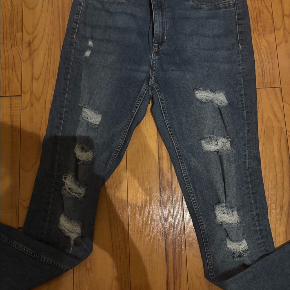 H&M Distressed Blue Jeans